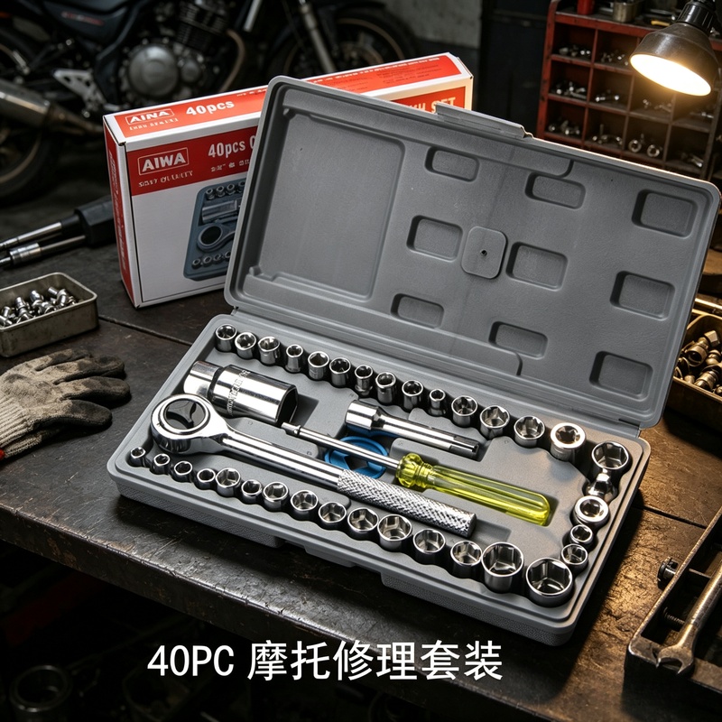 Workshop Tools Kit - Conjunto de Chaves de Soquete para