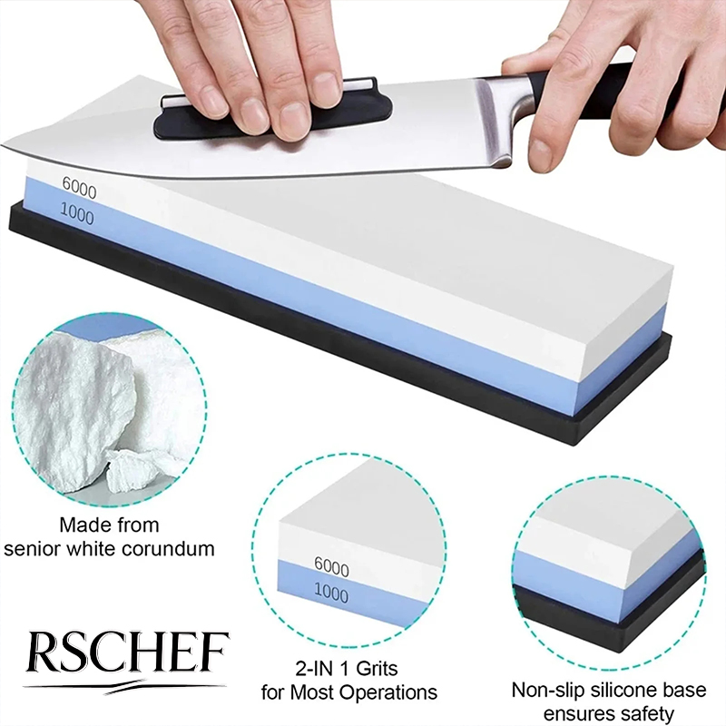 Sharpening Stone Whetstone - Pedra de amolar afiar profissional apontador