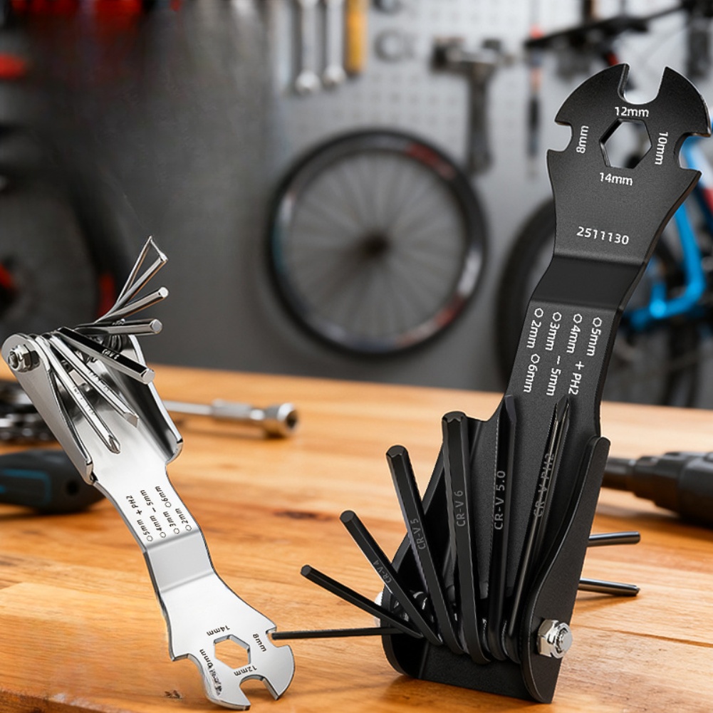 Hand Tools And Workshop Equipment - 1pc multi-funcional dobrável chave hexagonal alto