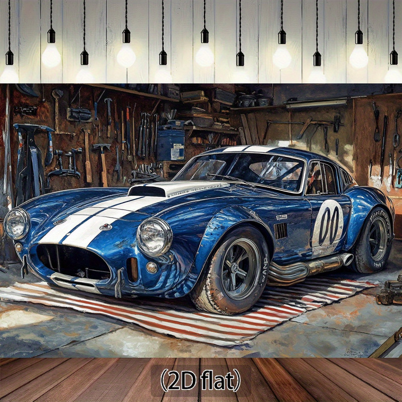 Workshop Tools Background - 1 pano de fundo de garagem