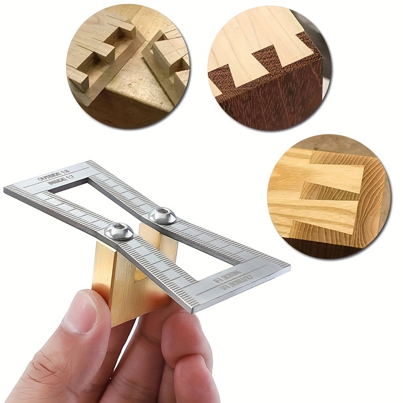 Dovetail Marking Guide - Ferramenta de cauda de andorinha para