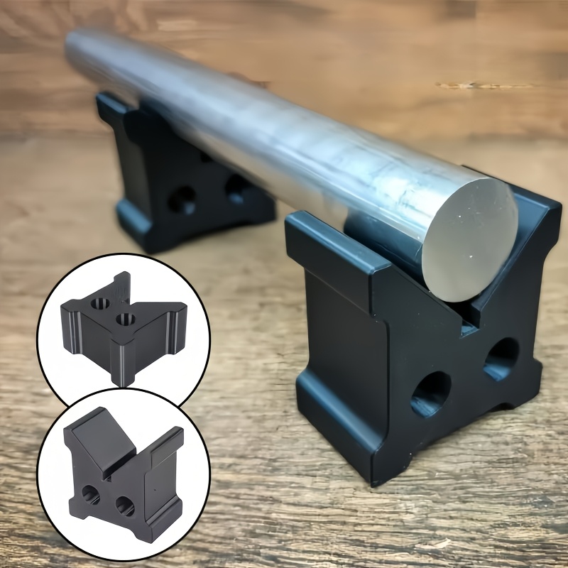 Workshop Tools Used - Suporte em V Preto para Máquina