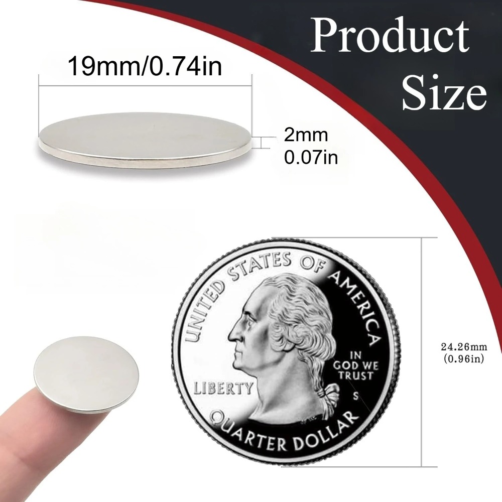Ímã Redondo 19x2mm, Ímã de Gel - Workshop Tools Used avaliação e preço