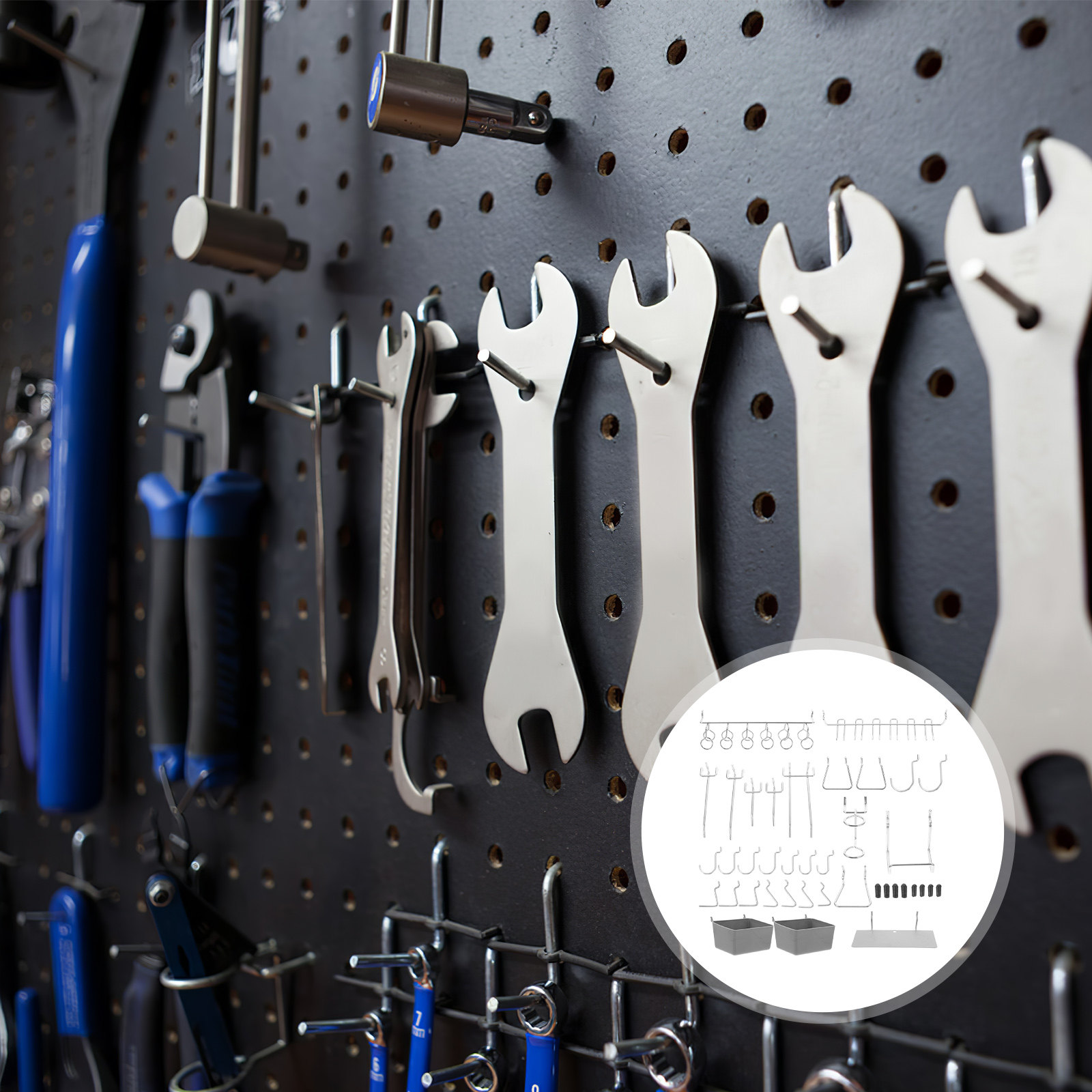 Kit Organizador de Ganchos par - Workshop Tools Kit avaliação e preço